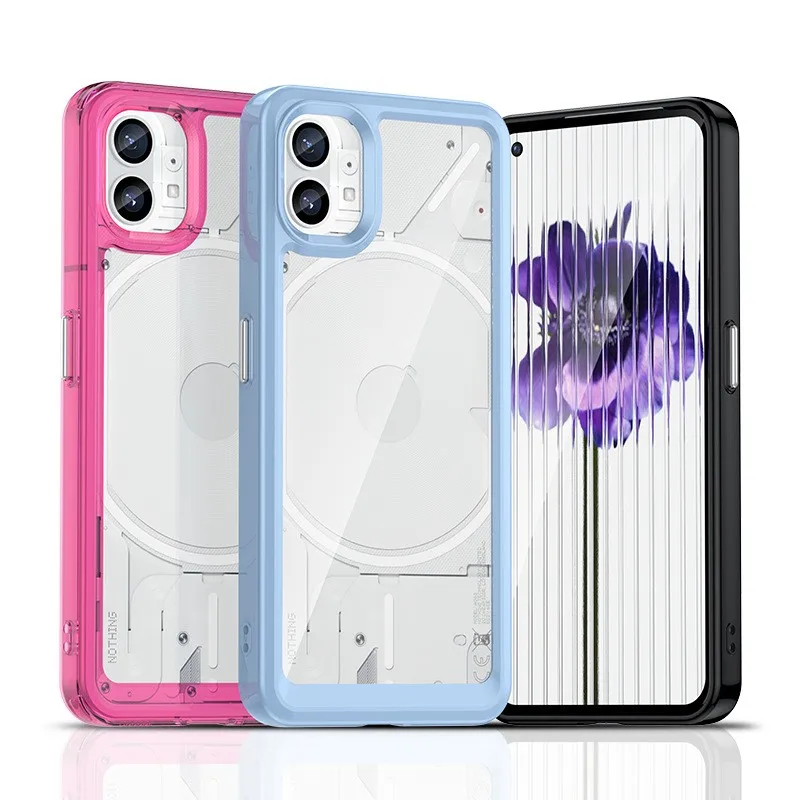 Colors Space Acrylic TPU Silicone Soft Case for Nothing Phone