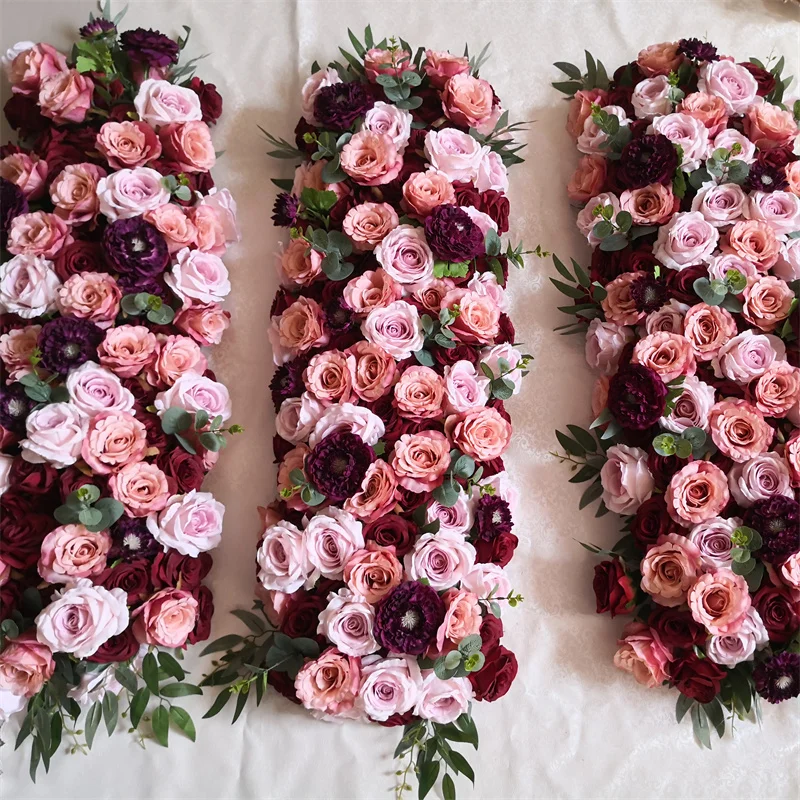 Ifg Popular Rose Orchid Wisteria Hanging Flowers Vine Garland Tassels