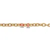 8*11mm mesh pattern-Gold