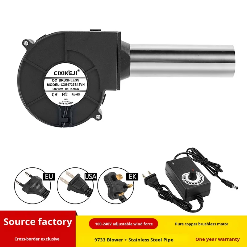 Electric Blower, 9733, 12v, 2.94A, Centrifugal - detail 2