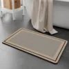 Upgraded Diatomaceous Earth Bathroom Mat - Bai An