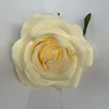 12-testa di rosa di seta