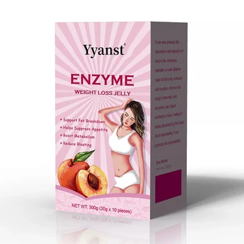 Private Label Enzyme Weight Loss Jelly Stick Reduce Bloating&Gas Reduce Bloating Keep Skin Elasticity Jelly Stick