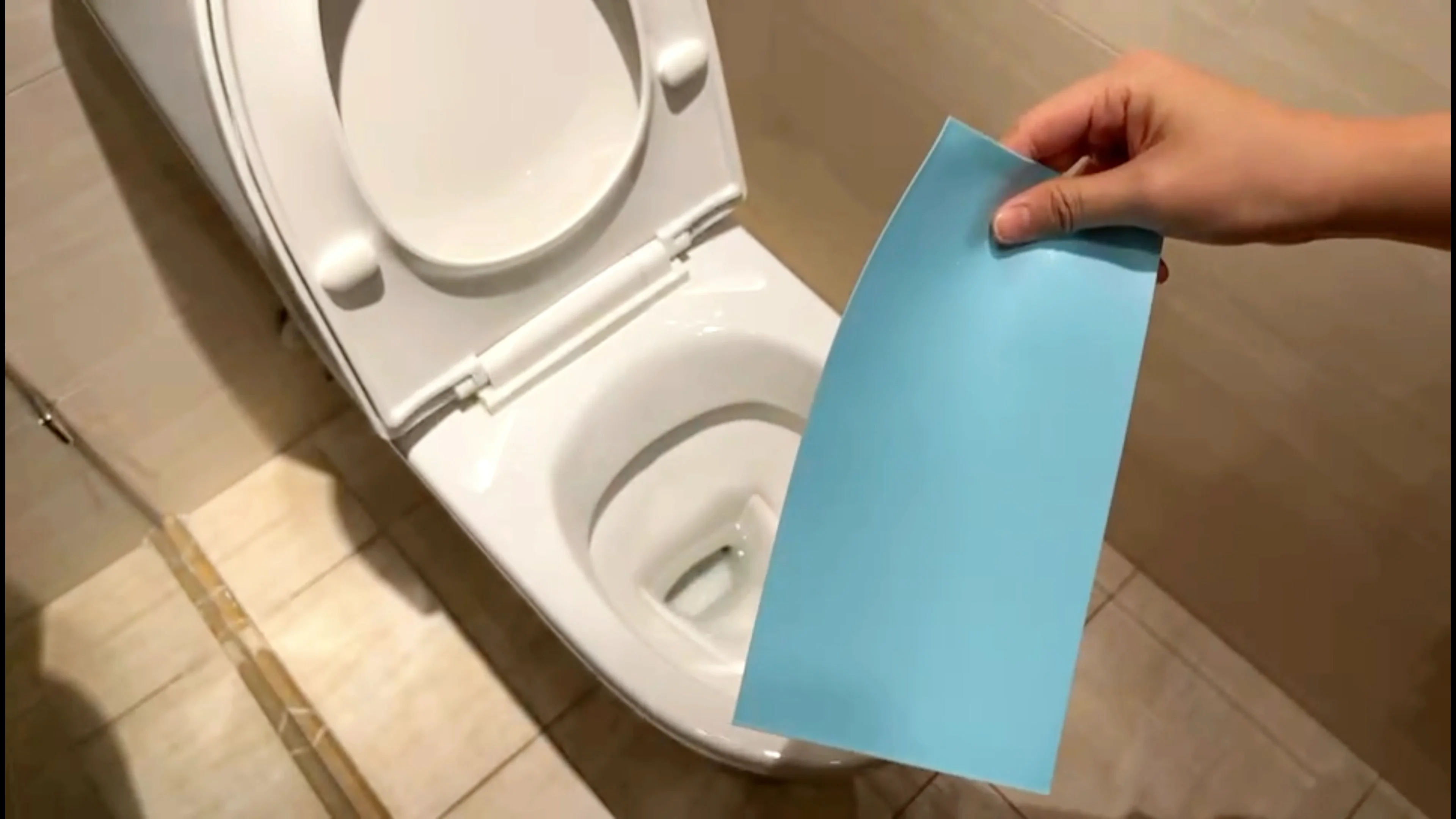 Toilet Bowl Cleaning Sheet Septic Safe Bathroom Cleaning Fresh Scent
