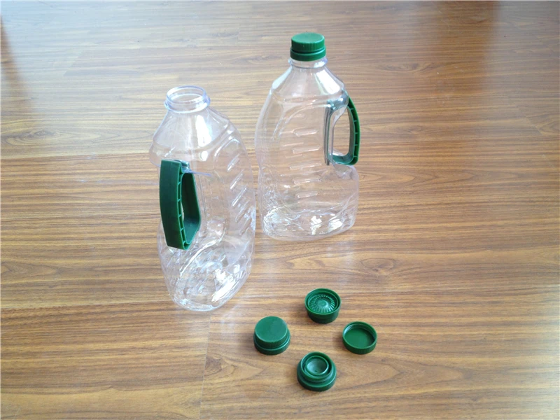 Fish Shape 1 Liter 1.25L 1.5 Liter 1.8 Liter 2L Clear PET Cooking Olive Oil Bottle with Handle