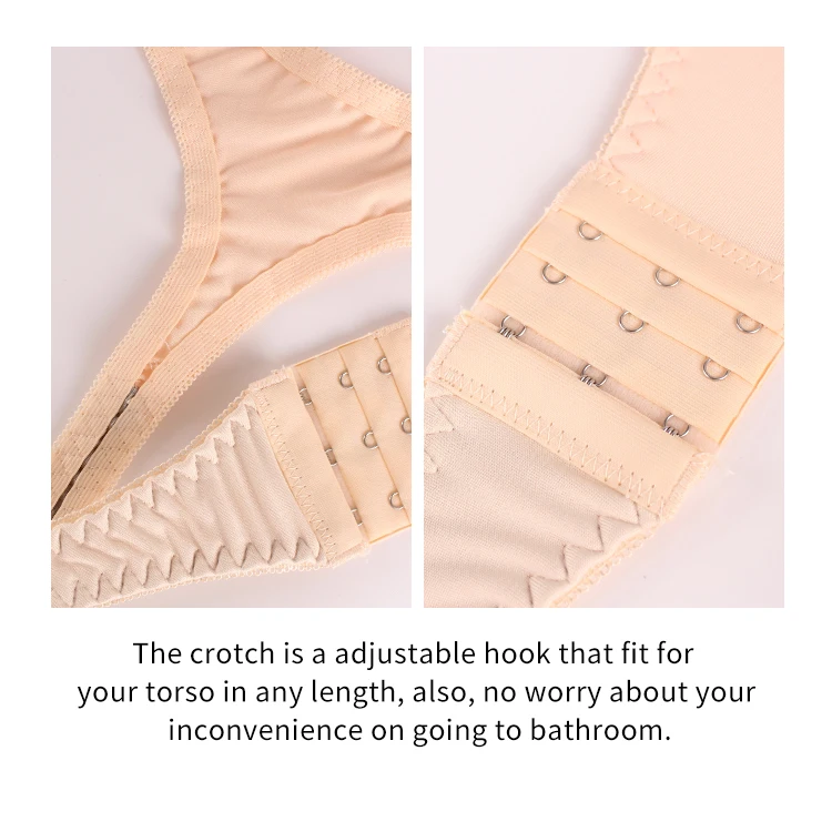 Hot Sale Breathable Soft Frontless Invishaper Plunged Backless Body