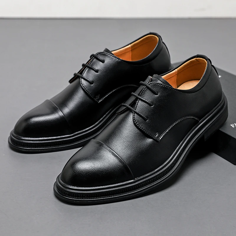 Fresh Style White Leather Formal Wedding Dress Shoes & Men's Oxfords Fresh Style White Leather Formal Wedding Dress Shoes & Men's Oxfords
