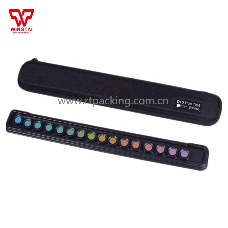 Farnsworth-Munsell D-15 Color Vision Test for Detecting Defects in