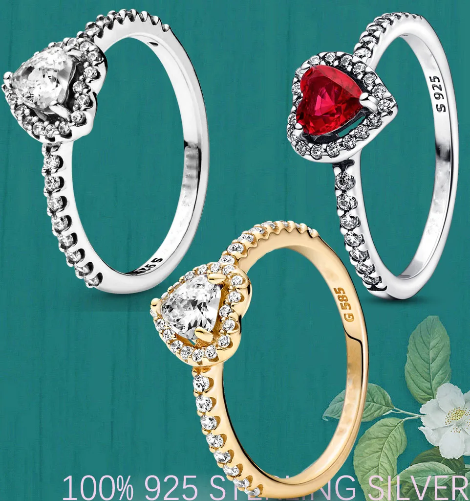 Ring Classic Design Love Ring True 925 Silver Jewelry High Quality,Low