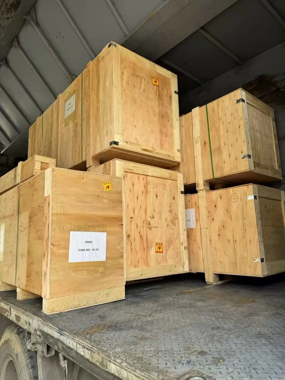 Packaging & shipping specifications