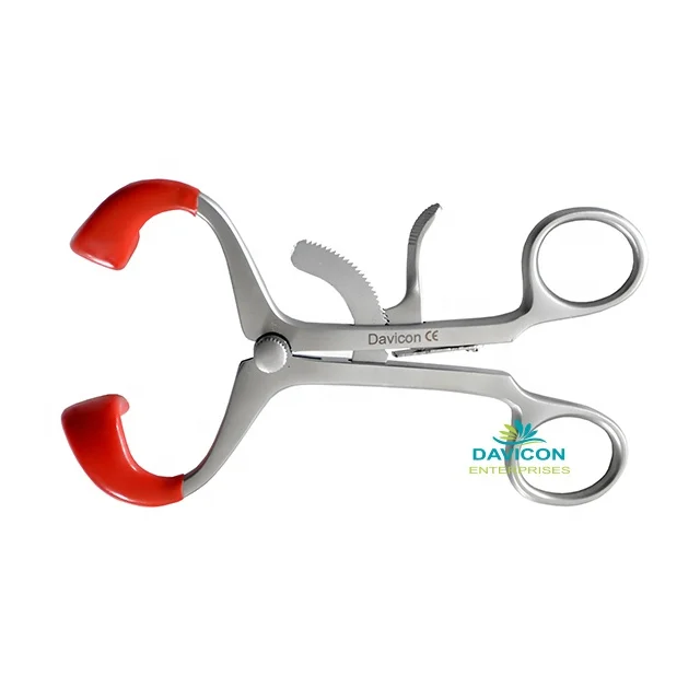 Bavaglio Bocca Inox Chirurgico Bavaglio Bocca In Acciaio Inox Tedesco Blu - Strumento Chirurgico Dentale, Misura 3.5 Bavaglio Chirurgico Tedesco 3.5 - Foto 4