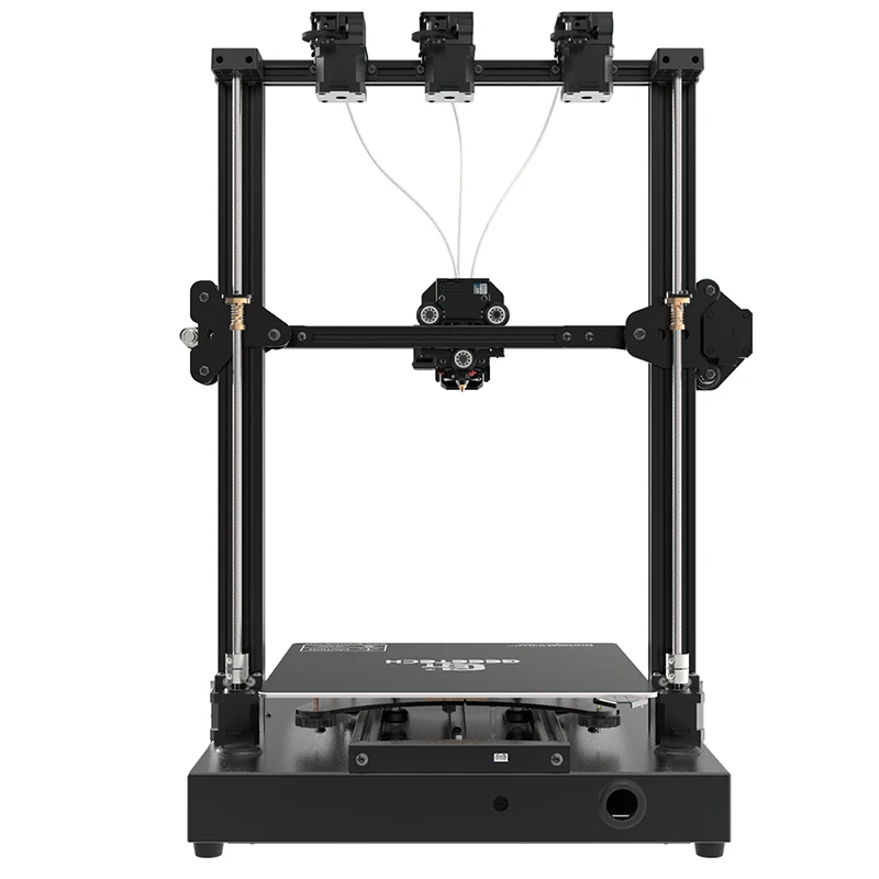 Geeetech A30T 3 in 1 Out 3D Printing Machine Mix Color Triple Color Triple Extruder Large 3d Printer
