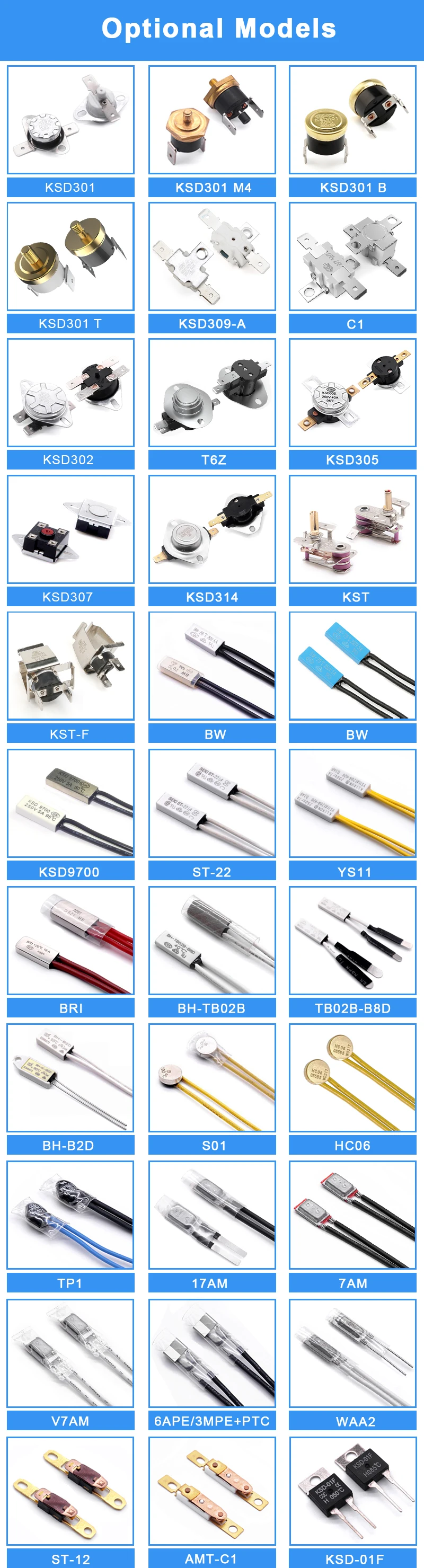Auto Manual Reset Ksd301 Ksd302 Ksd303 Ksd305 Ksd306 Ksd307 Ksd309 ...