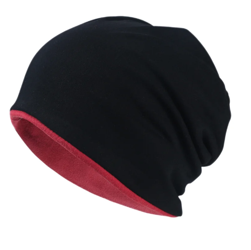 Scarf Baggy Beanie Winter Hat 