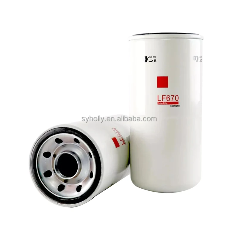 Factory Price Lube Full-Flow Spin-On P551670 Oil Filter 3889310 