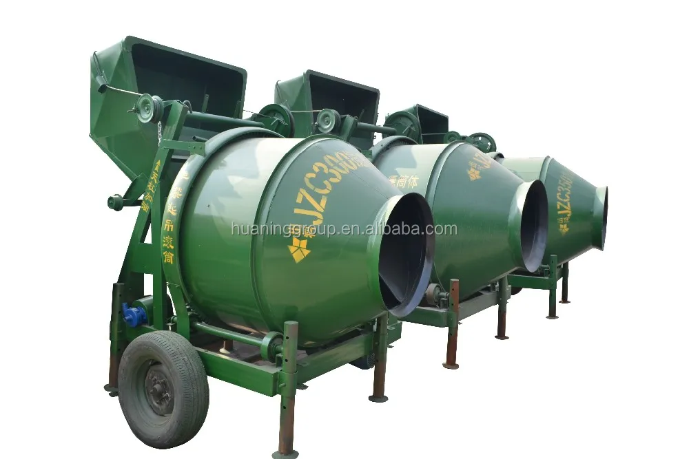 Competitive Price China electric drum  concrete Mixer jzc350 for Sale