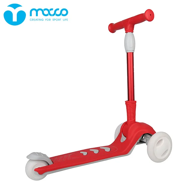 Macco детский пластиковый скутер для детей-мороженое красного