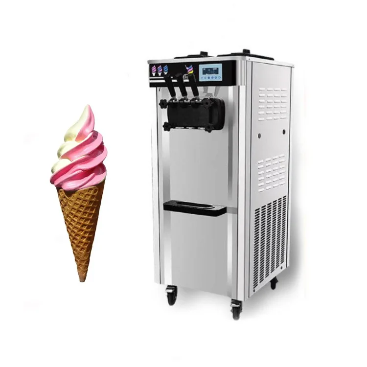 table top portable soft serve ice cream maker harga mesin komersial