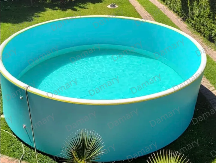 Large Family Size 3-Ring PVC Inflatable Kiddie Pool with Drain Valve for Backyard for Kids & Adults manufacture