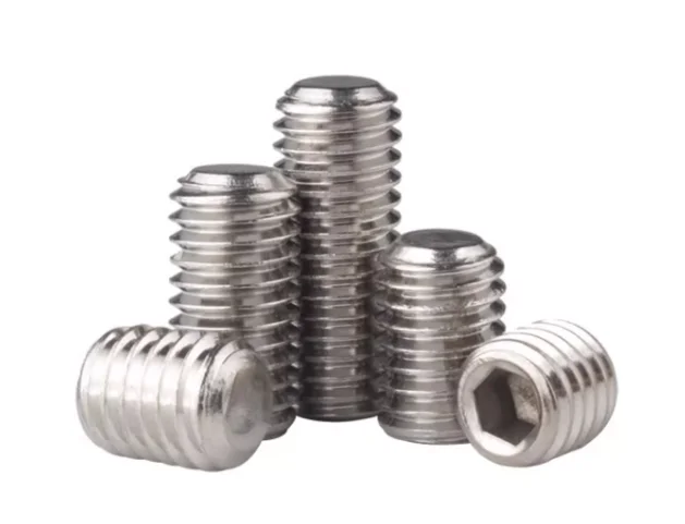 product factory customized 304 stainless steel grub screw m7 grub set screw hollow grub screw-60