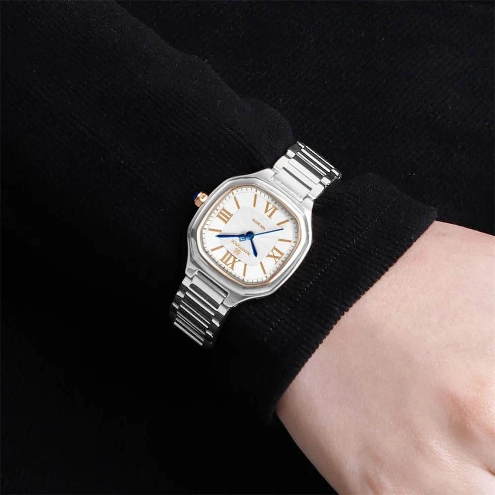 NAVIFORCE New Women Watch Quartz Waterproof Top Luxury Brand Lady Wristwatch Steel Bracelet Original Female Girl Clock Gift 5042