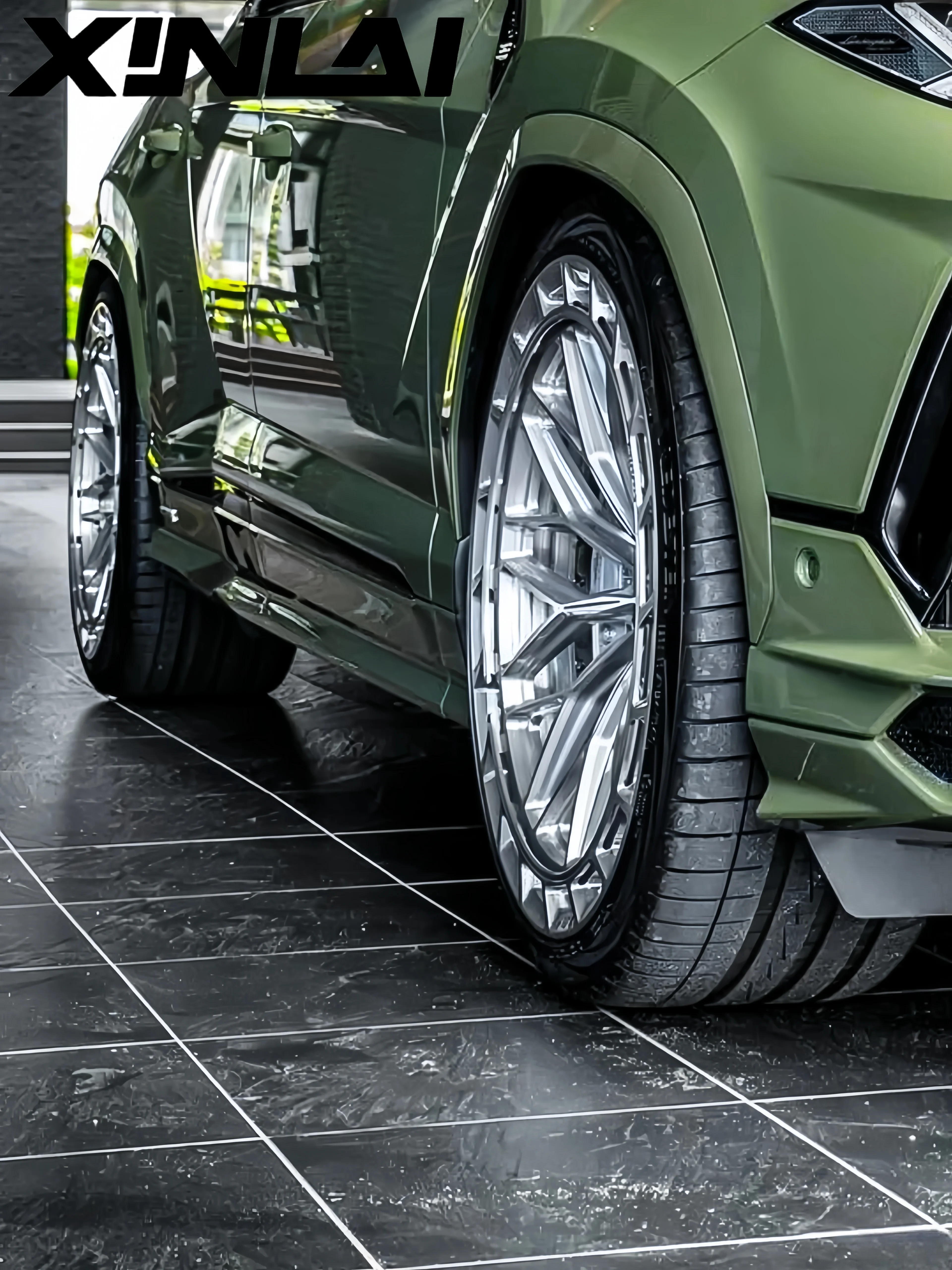 XL Custom Deep Concave 1-piece Aluminum Alloy Forged Polished Wheel Rims 17-23 Inches 5x112 5x114.3 for Porsche Mercedes - Image 6