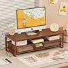 40cm walnut wood coffee rack [Lower drawer compartment]