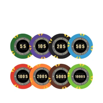 YHカジノチップ RFID クレイポーカーチップセット 40mm 300個入り