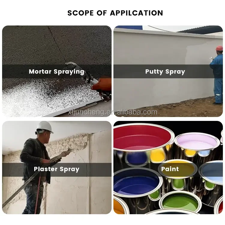 Texture Paint Spraying Machine Airless Paint Sprayer Machine Screw Pump ...