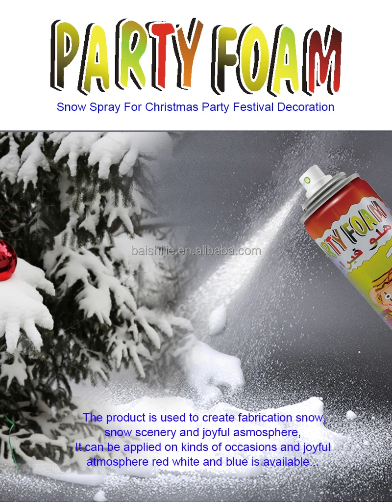 Snow Spray Bomb 250 ml Christmas