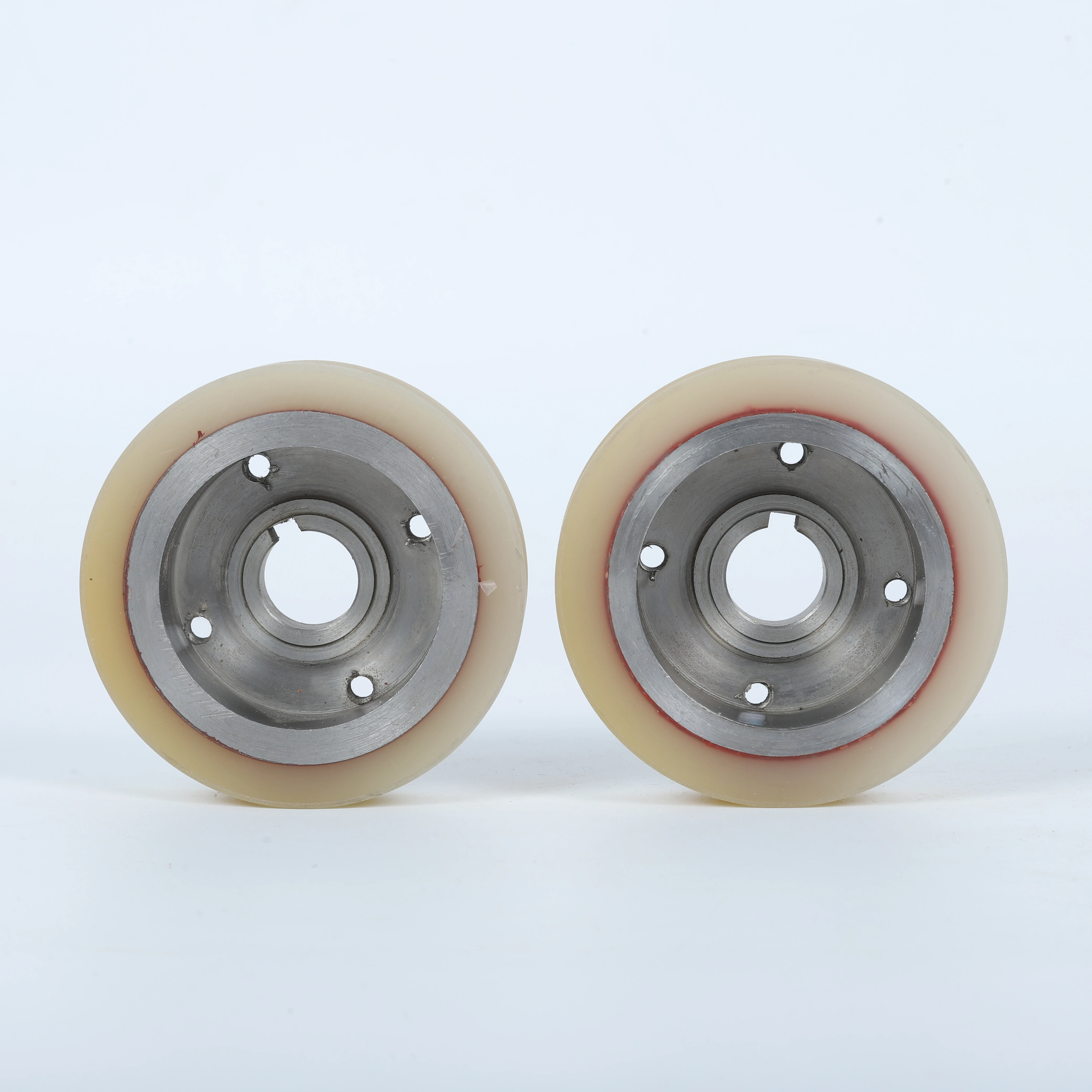 Abrasion-Resistant Polyurethane Rubber Wheel AGV  for High-temperature Resistant Rubber Wheels up to 120 Degrees