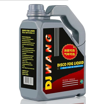 Stage Non-toxic Smoke Machine Oil Environmental MSDS Certification 4.5L DJ Disco Fog Liquid Durable Fragrant Fogging Machine