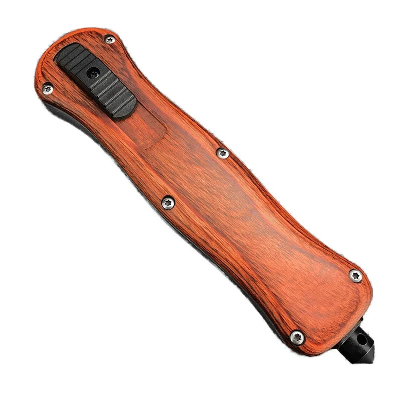 5.5 Inch Heavy Duty Folding Pocket Knife Customizable Titanium Camping Knife Handle For Outdoor Camping - view 1