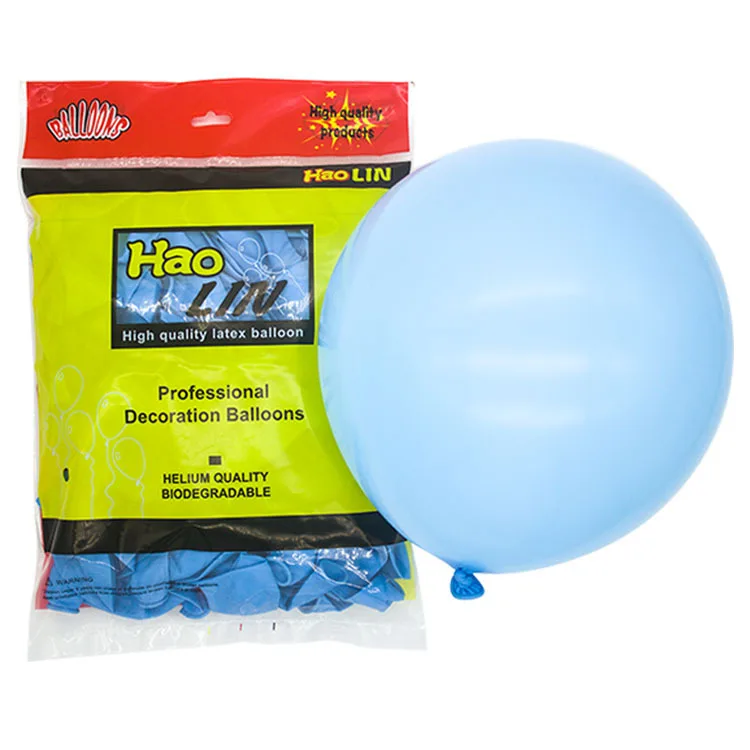 10 Inch Assorted Matt Latex Balloons for Party Decoration