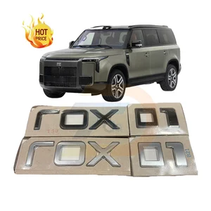 Original New Rox 01 Logo Car Auto Logo Accessory for Jishi 01 Premium Auto Parts