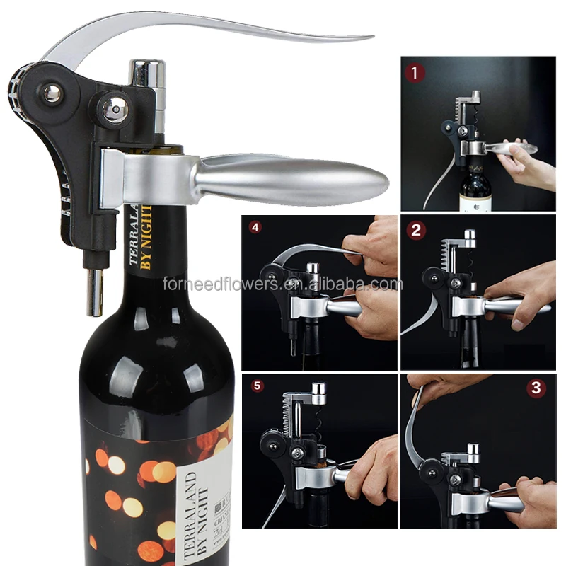 Amazon Directly Supplier Wine Accessories Gift Set Rabbit Corkscrew Set