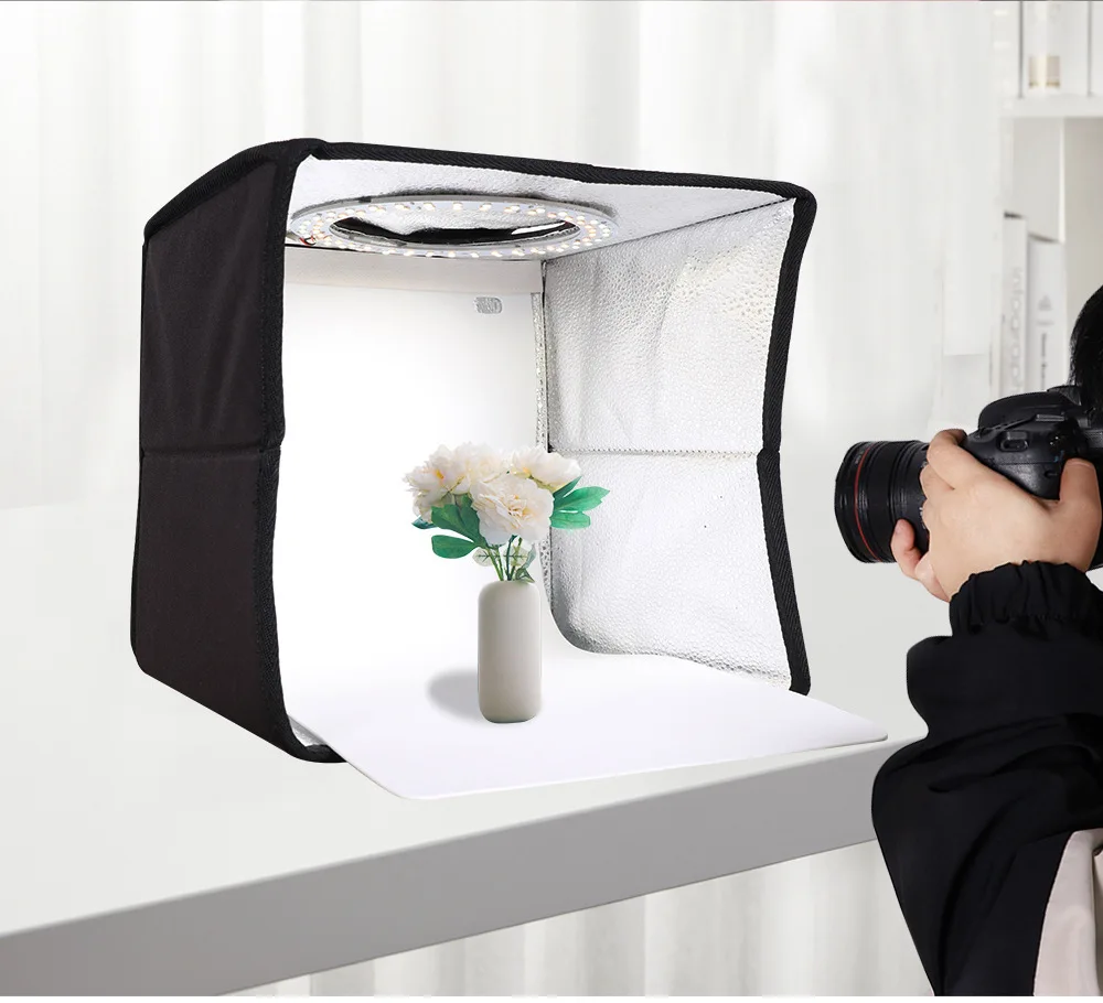 Photo Box Usb Soft Box Lighting Kit Portable Studio Studio Boxes Light