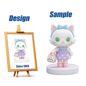 Shengye Custom Hand-made Collectible Beauty Cat PVC Resin Action Figure Toy Art Toy 3D Designer Plastic Vinyl Figure Mystery Box