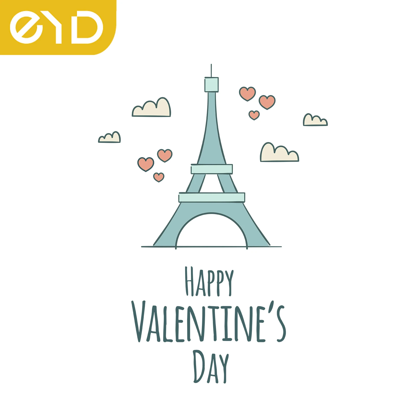 EYD Custom Iron on Dtf Heat Transfers Stickers Ready to Press Vinyl Dtf Silicone Heat Transfer Clothing Iron on Patches