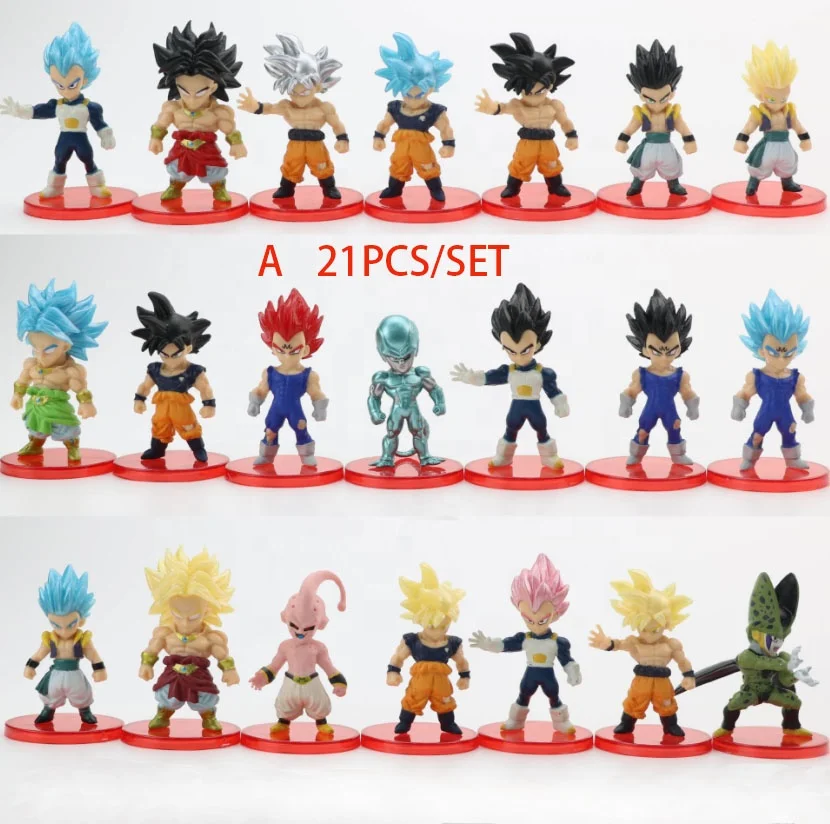 anime action figures set