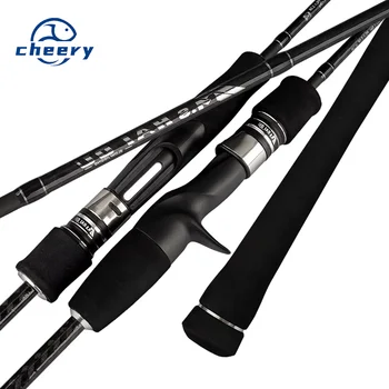 CHEERY Fuji Guides Casting Solid Japan Toray Carbon Blan Carbon Slow Jig Sea Jigging Rod Sections Saltwater Spinning Fishing Rod – Metal Jig – view 2