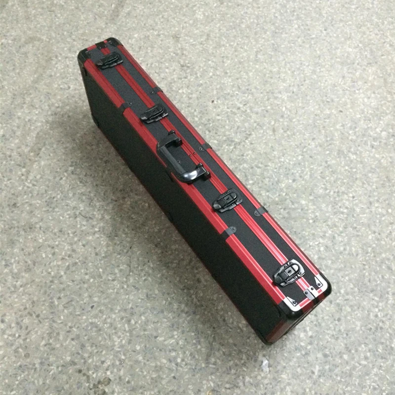 Durable Custom Red Scheels Fishing Rod Travel Case|