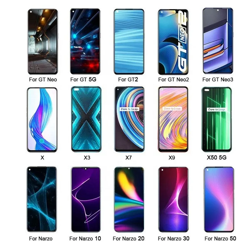 Экраны для Realme 1 2 Pro 3 5 5i 5s 6 6i 6s 7 7i 5g 8 8i 8s 9 9i 9 Pro Plus дисплей оригинальный AMOLED LCD с сенсорным экраном