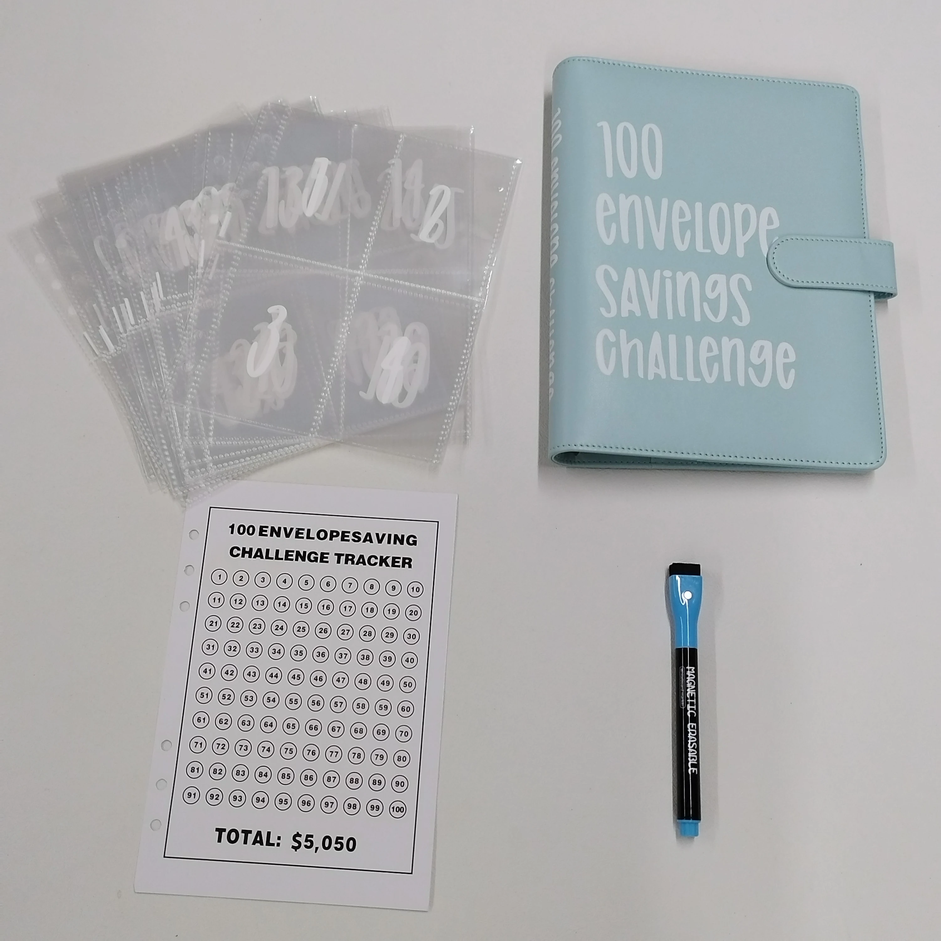 Wholesale Bulk 100 Envelope Money Savings Challenge Binder Planners