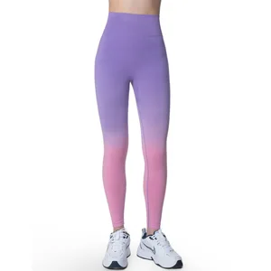 High Waist Shaping Pants Fitness Wear Workout Running Tights Butt Lift Yoga Leggings Scrunch Booty Leggings