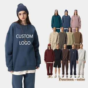 OEM Sweatshirt Fashion Pullover Fleece Thicken Wear Autumn Winter Outdoor Top Clothing Factory Direct New Style Men Sweatshirt