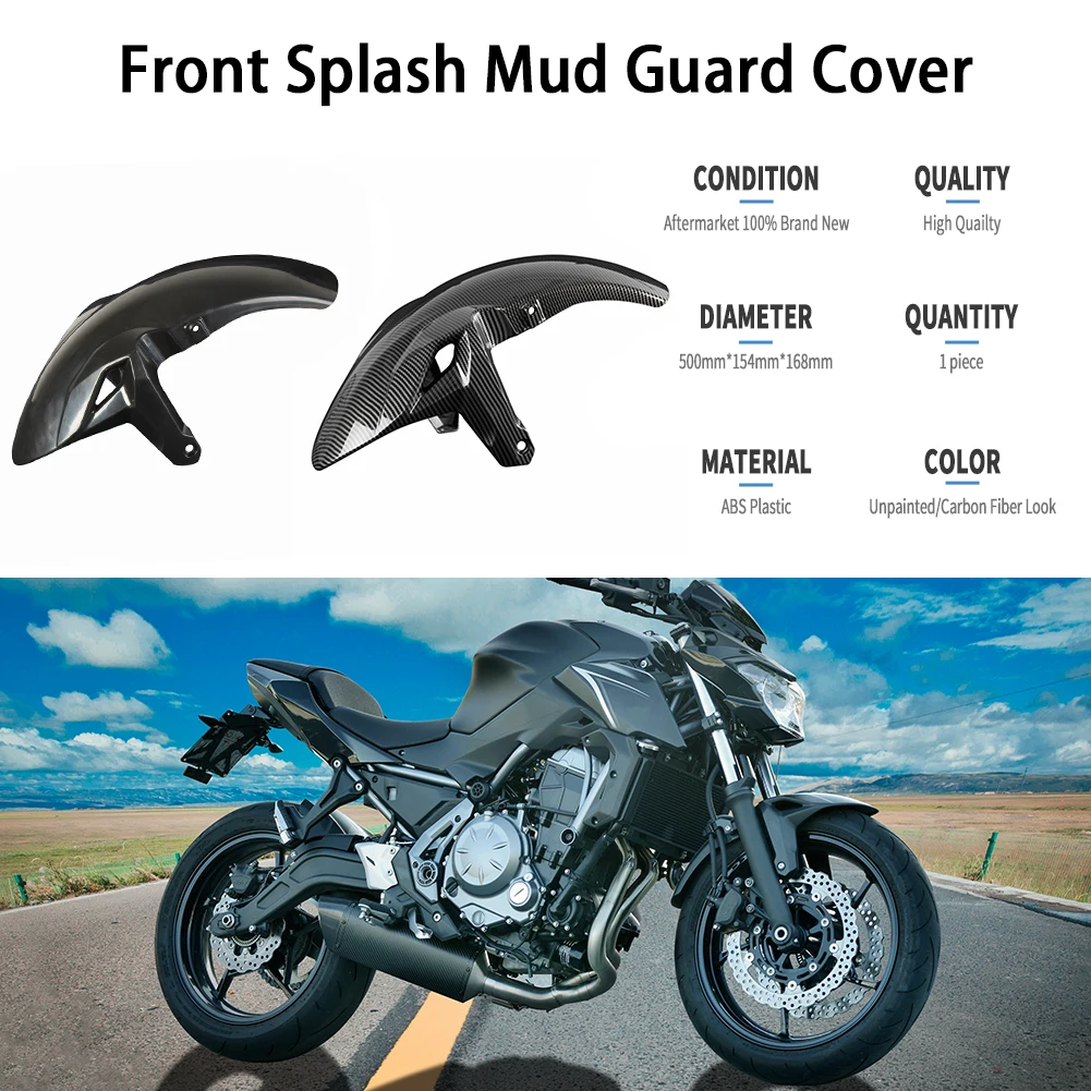 XXUN Motorcycle Accessories - Front Wheel Fender for Kawasaki