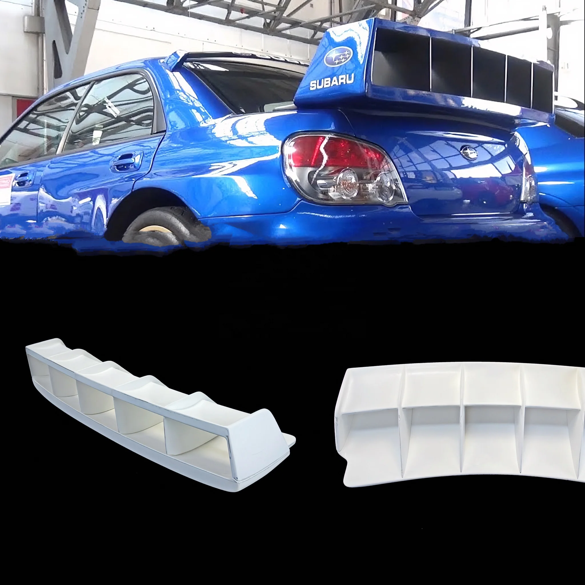スバル インプレッサ WRX GD用 WRCタイプリアスポイラー WRCウイング
