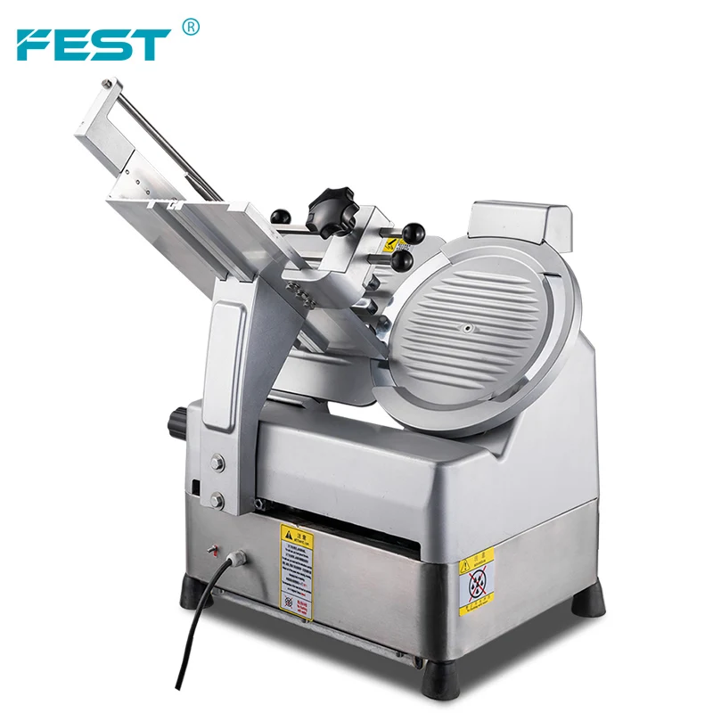 Thin Beef Rolls China Slicer 300mm Slicing Knife Meat Processing Equipment Meat Slicer Frozen Meat - Image 3