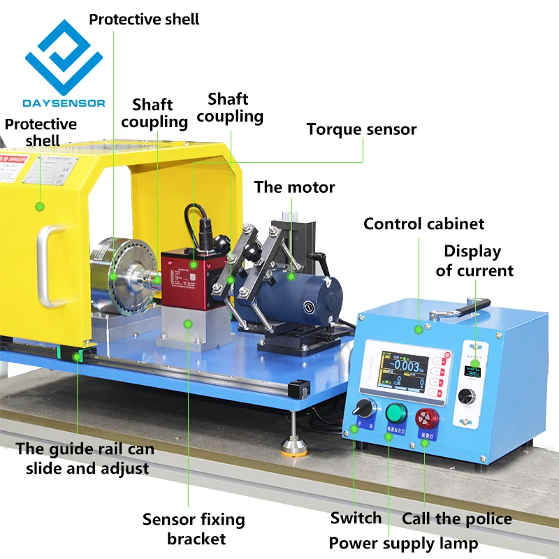 Eddy Current Dynamometer for Small and Medium Sized Power Motors test Combustion Engine Dynamometer